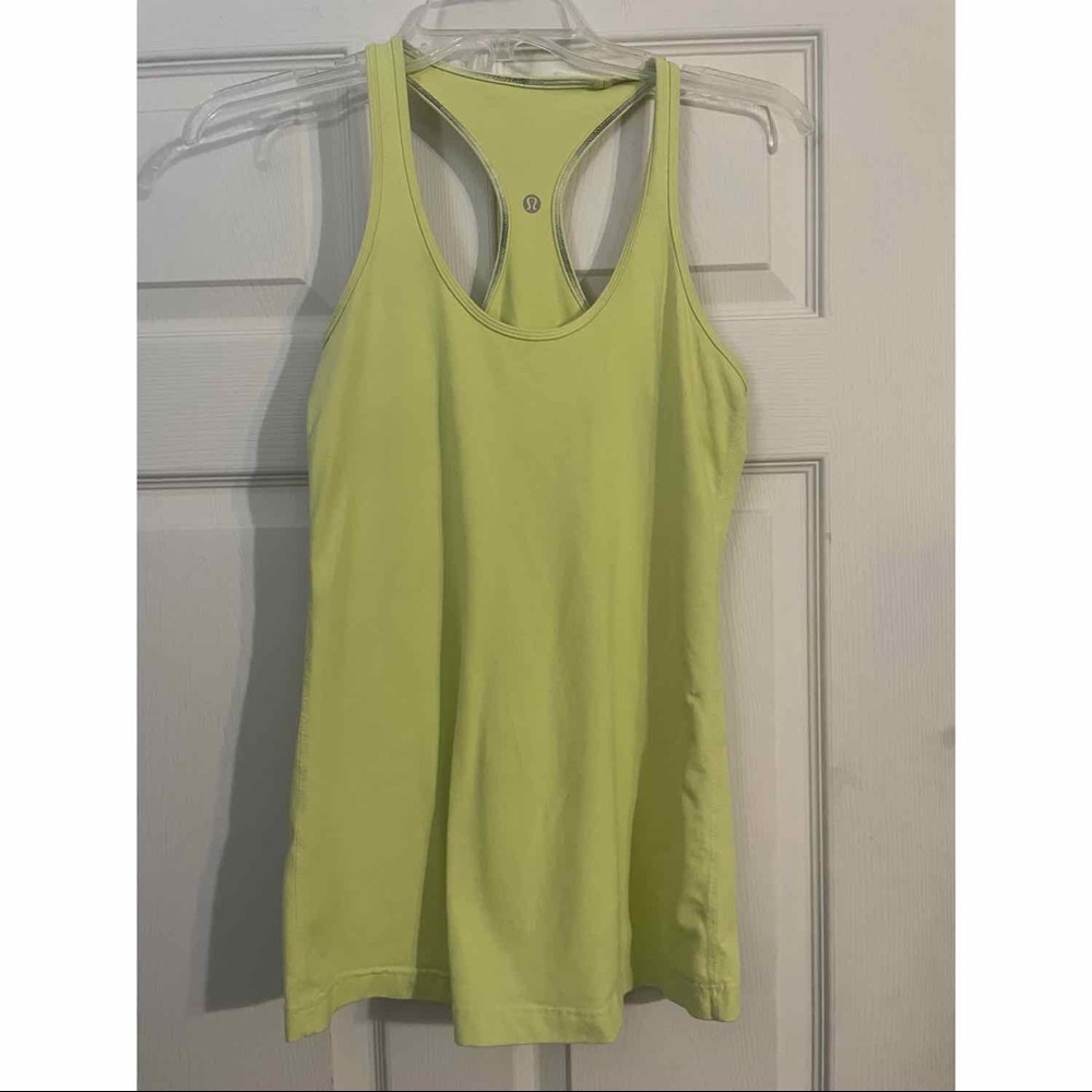 Lululemon yellow top